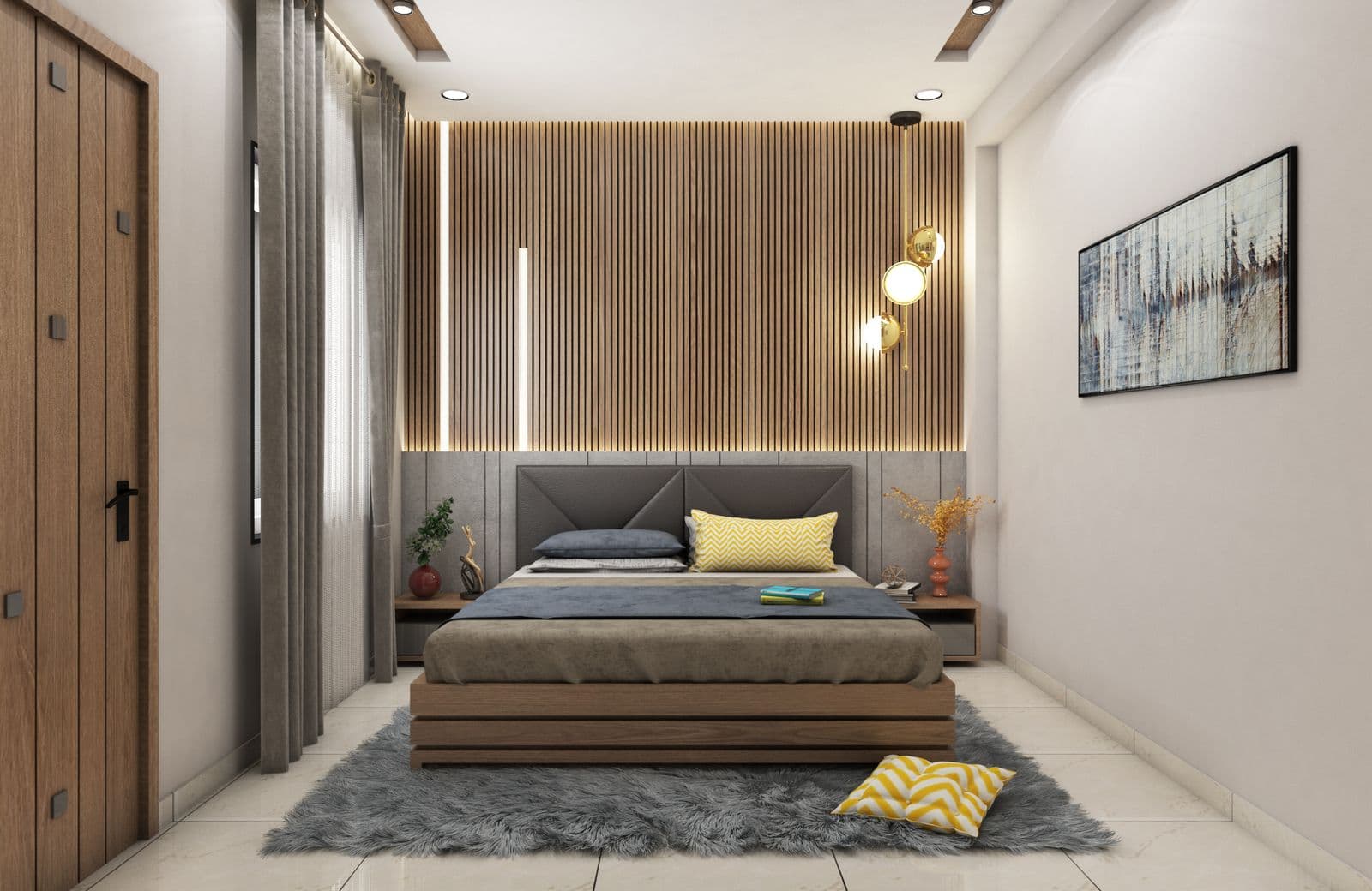 The Fluted Amber Suite