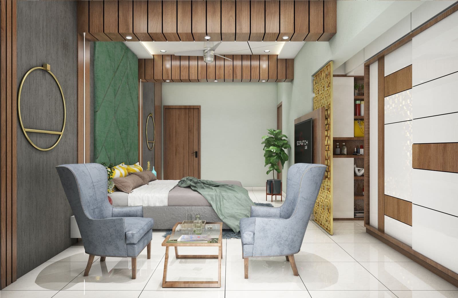 The Fluted Amber Suite - Image 8