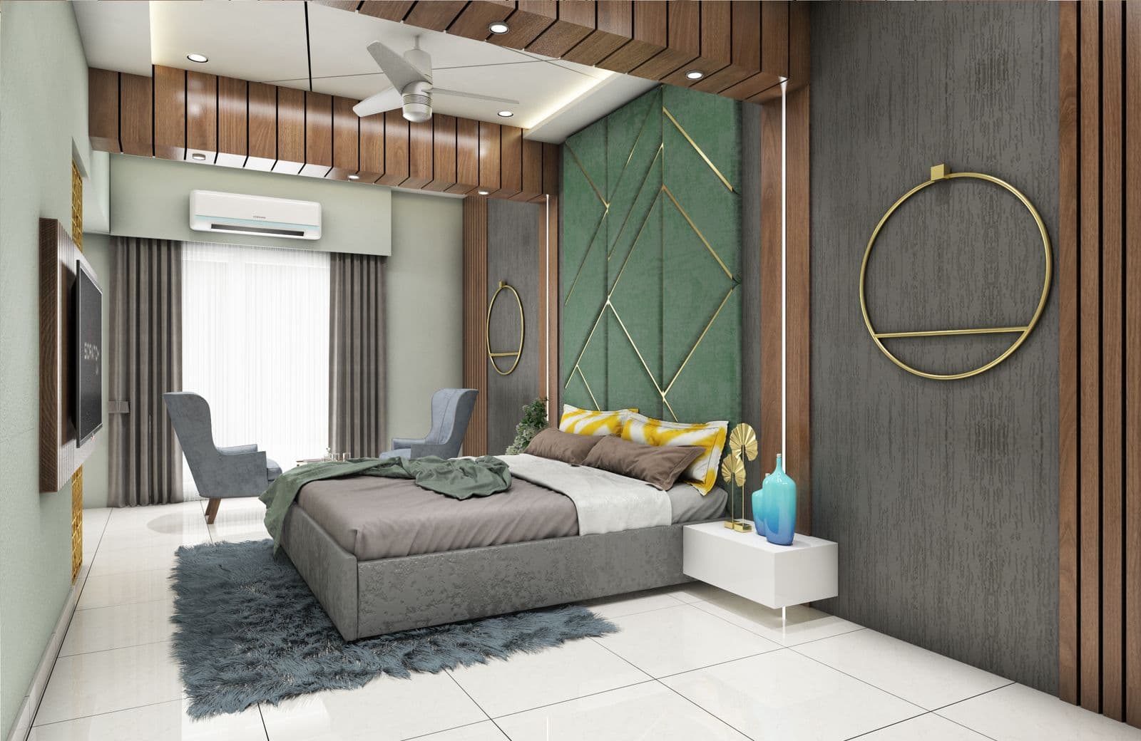 The Fluted Amber Suite - Image 9